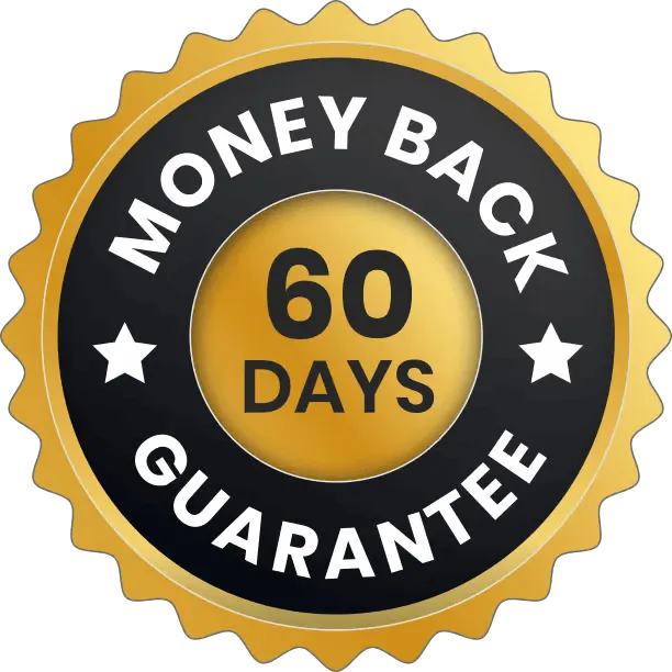 prostadine 60 day money back guarantee badge
